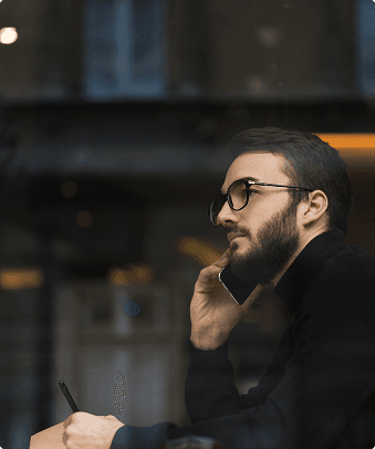 Solo founder working and thinking