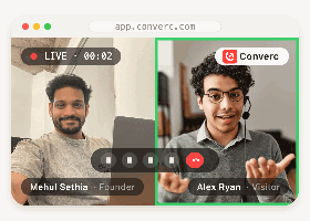 Talk live. Close faster.